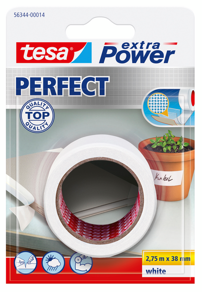 Kangasteippi Tesa  Extra Power 38mmx2,75m 56343 valkoinen