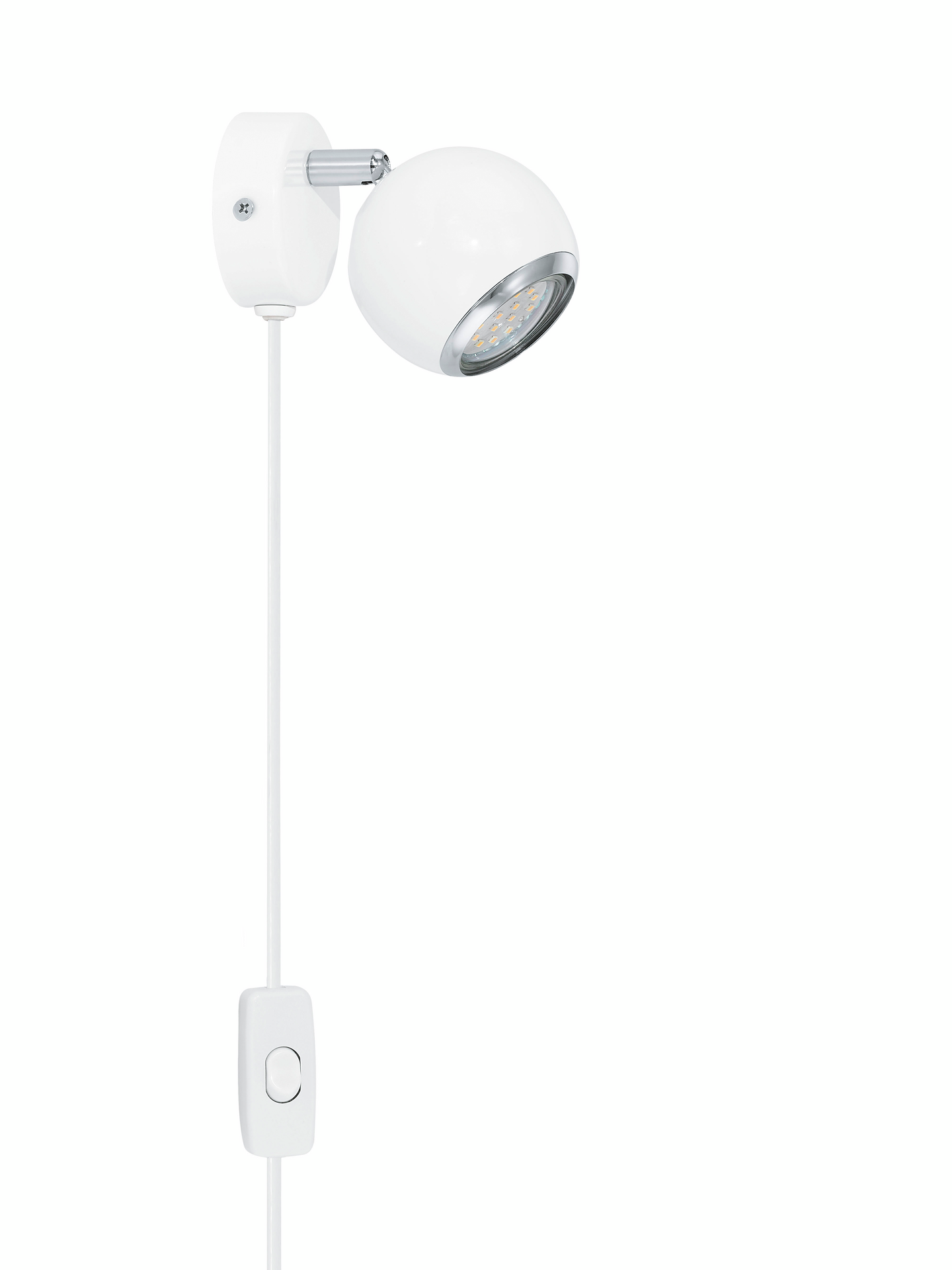 Seinävalaisin EGLO Bimeda 31001F led 1-osainen valkoinen