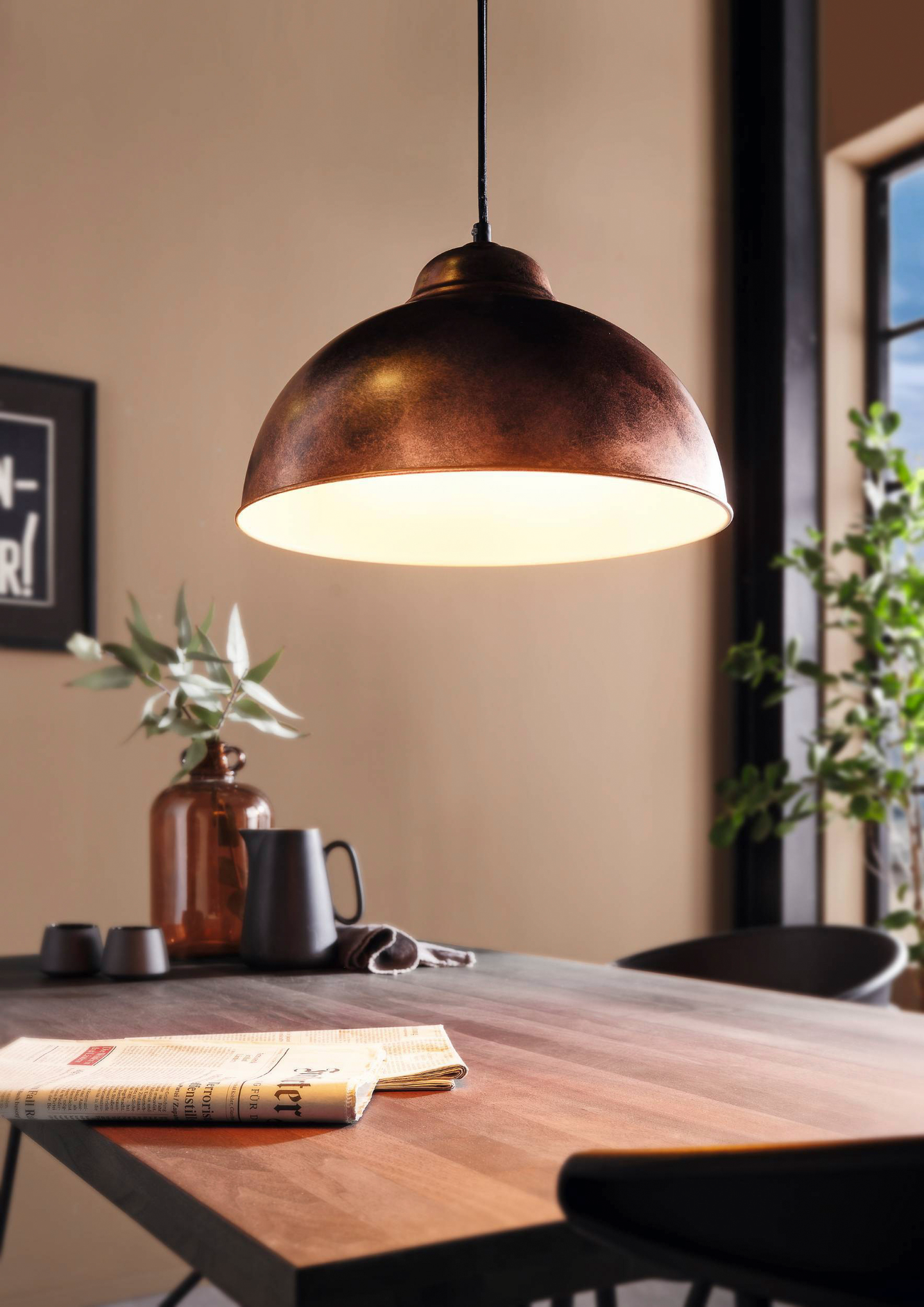 Riippuvalaisin EGLO TRURO 2 49248E kupari