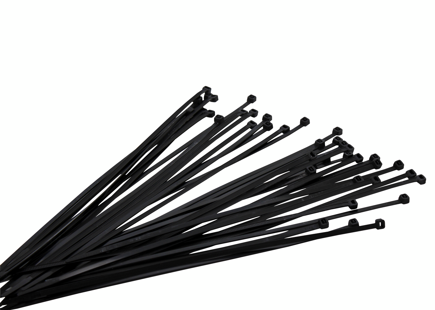 Johdinside OPAL 4,8x300 musta 100kpl