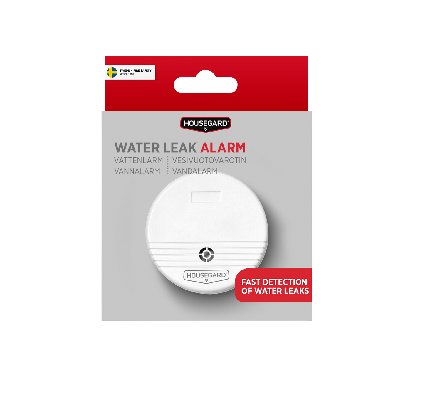 Vesivuotovaroitin Housegard WA201S 9V paristo