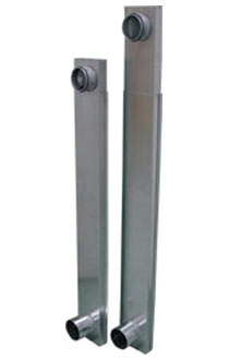 Saunakanava Lindab 40x140x2400/100 putki/osa