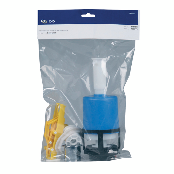 Wc-varaosa IDO Trevi B Z100012001 tyhjennysventtiili/painonappisarja