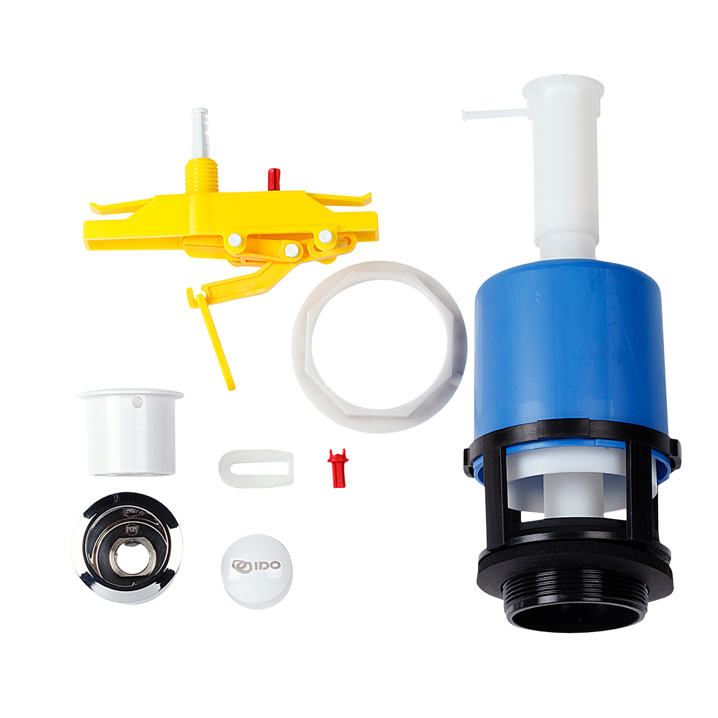 Wc-varaosa IDO Trevi B Z100012001 tyhjennysventtiili/painonappisarja