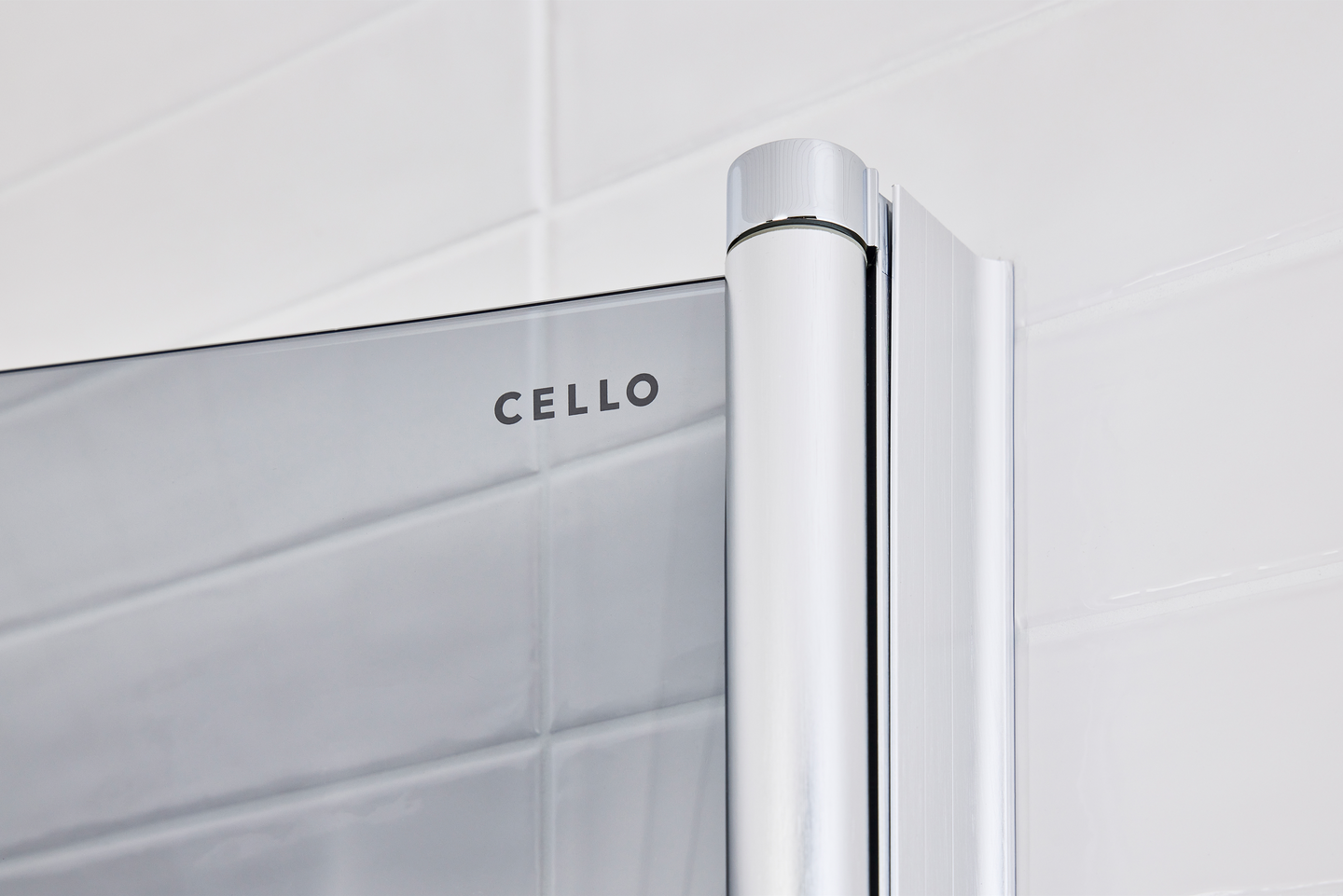 Suihkuseinä Cello Ontario 80x195 savu