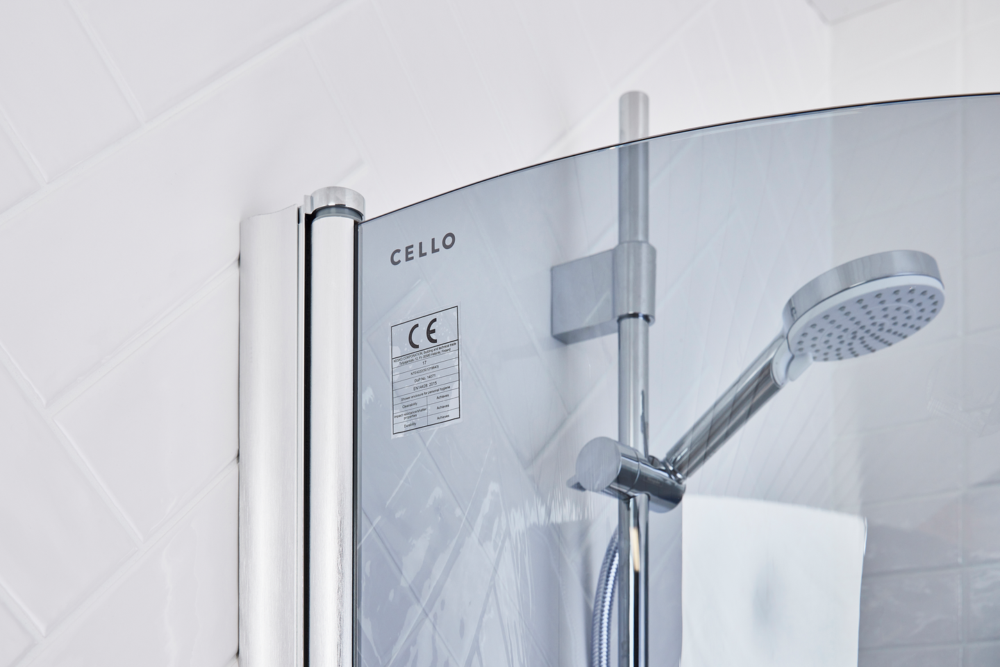 Suihkunurkka Cello Ottawa 90x90 savu