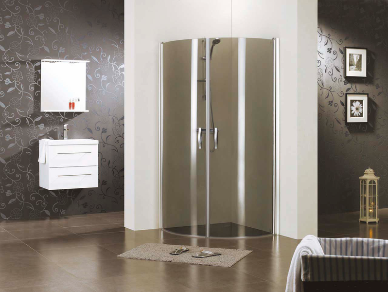 Suihkunurkka Cello Ottawa 80x80 savu