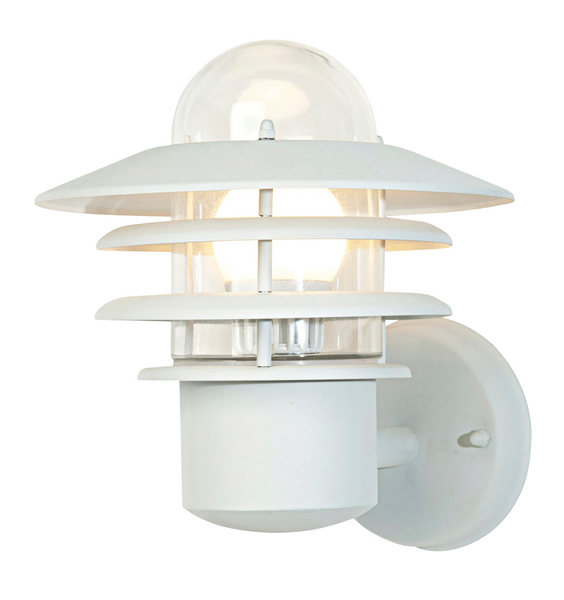 Ulkoseinävalaisin Airam Käpylä mini E27 valkoinen