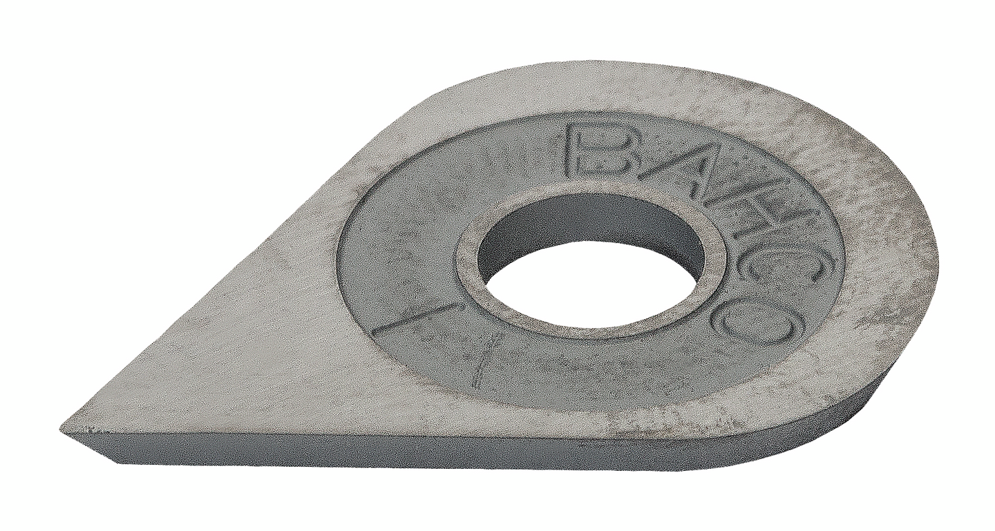 Maalikaapimen varaterä Bahco 625 pisara/drop