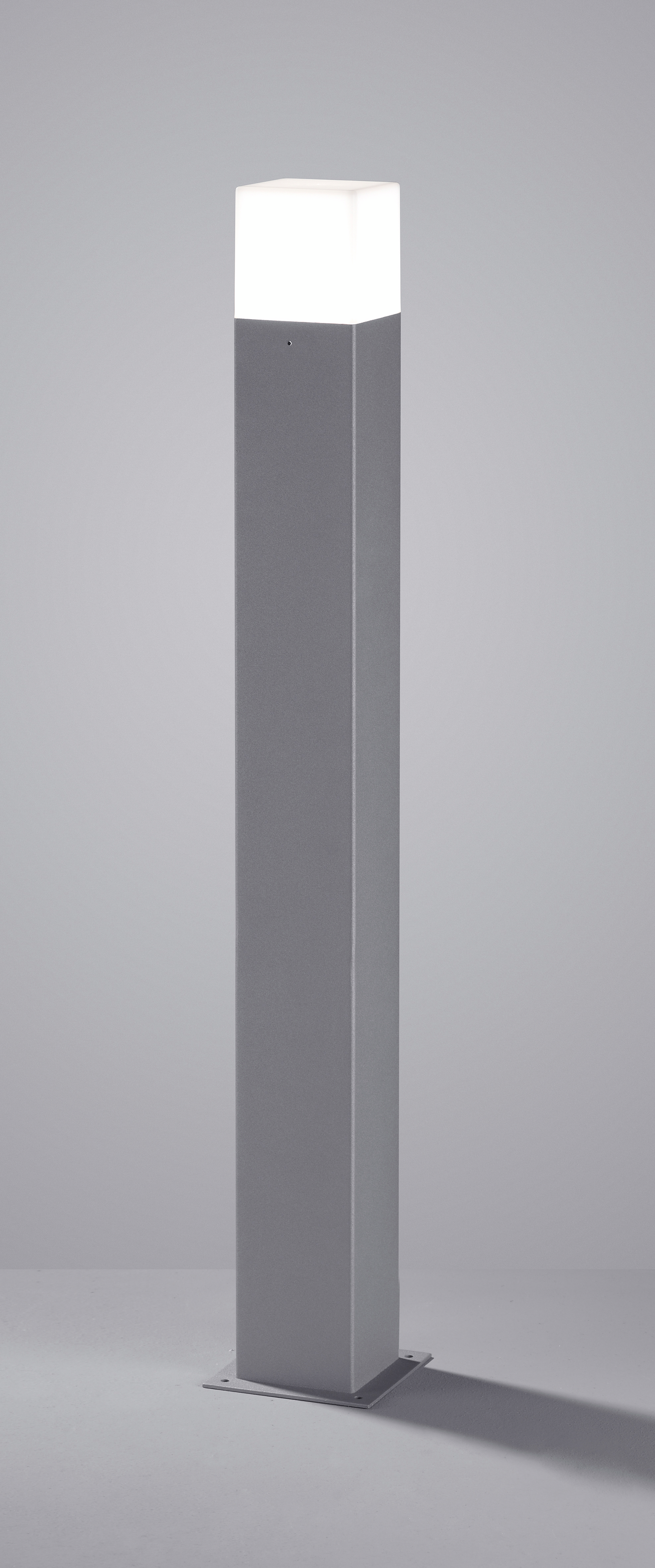 Ulkopylväsvalaisin TRIO Hudson 420060187 E14 IP44 80cm harmaa