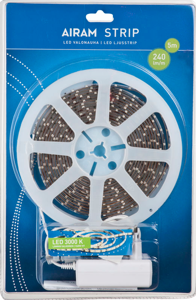 Led-nauha Airam Strip 5m 24W