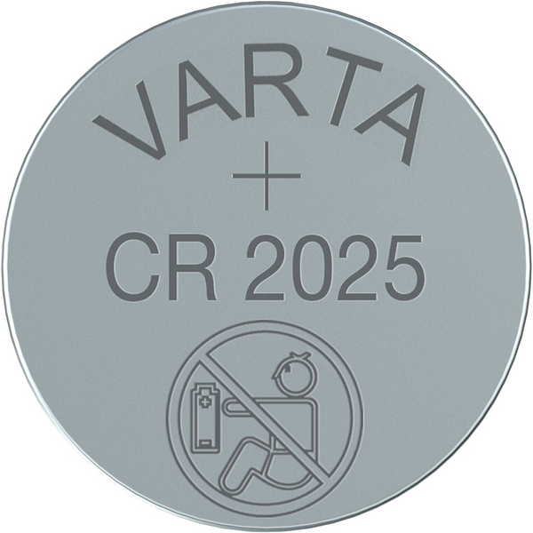 Nappiparisto VARTA CR 2025 Litium 5kpl
