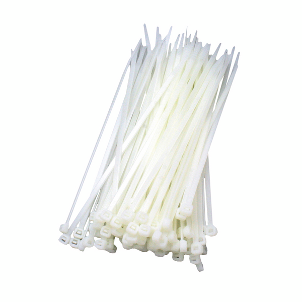 Johdinside OPAL 2,5x100 valkoinen 100kpl