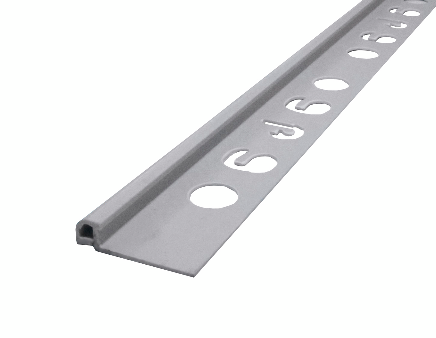 Laattalista 6mm 2,7m muovia 6510 Grey