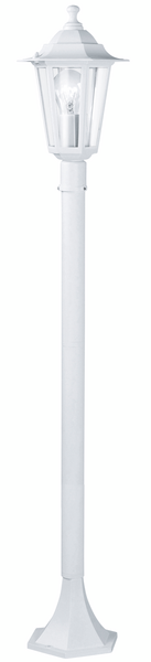 Ulkopylväsvalaisin Cello Solo II 60W E27 valkoinen