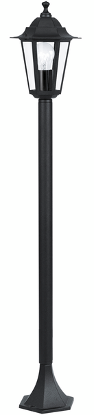 Ulkopylväsvalaisin Cello Solo II musta