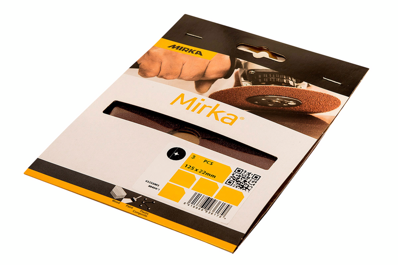 Hiomafiiberi Mirka A 125x22mm P80 3kpl