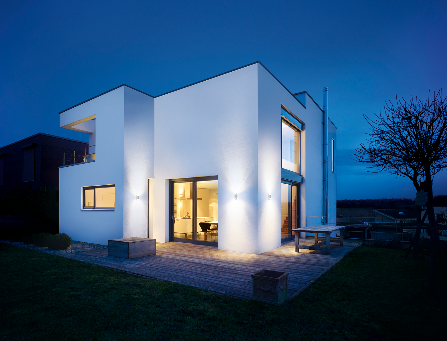 Ulkoseinävalaisin STEINEL L910 antrasiitti ylös/alas led PIR