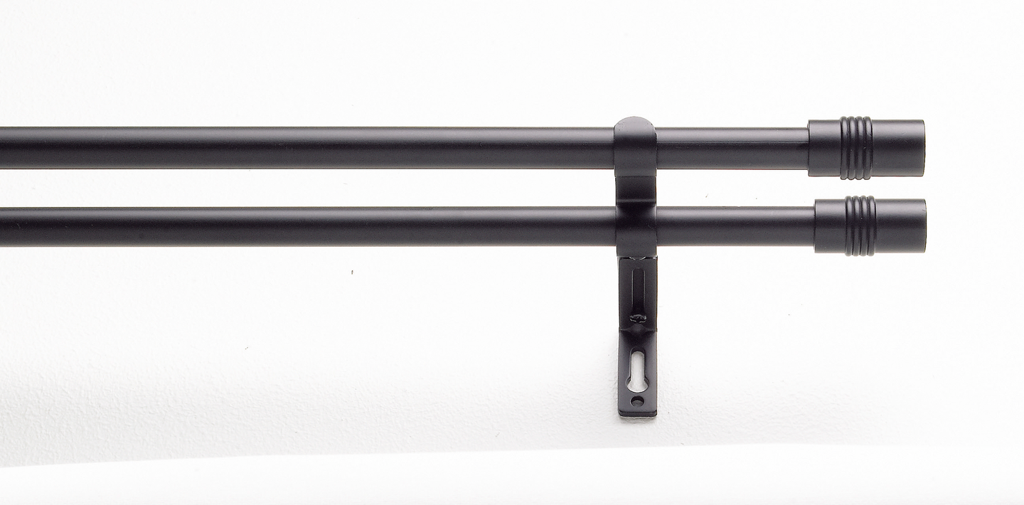 Paneeliverhotanko Kirsch 120-210 teräs