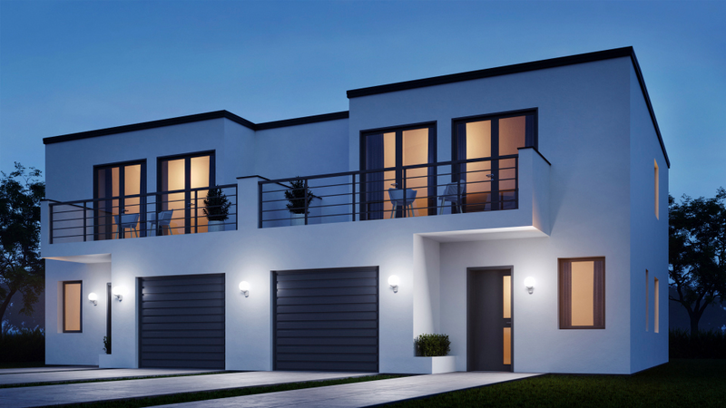 Tunnistinvalaisin STEINEL L585S 60W E27 valkoinen