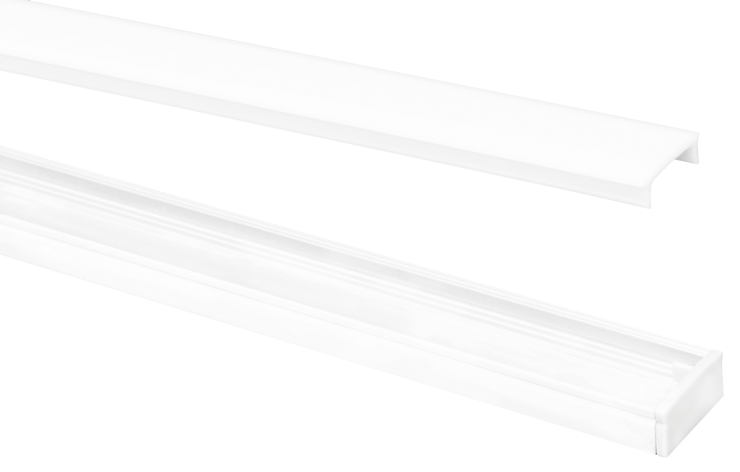 Alumiiniprofiili Airam Basic 1m valkoinen