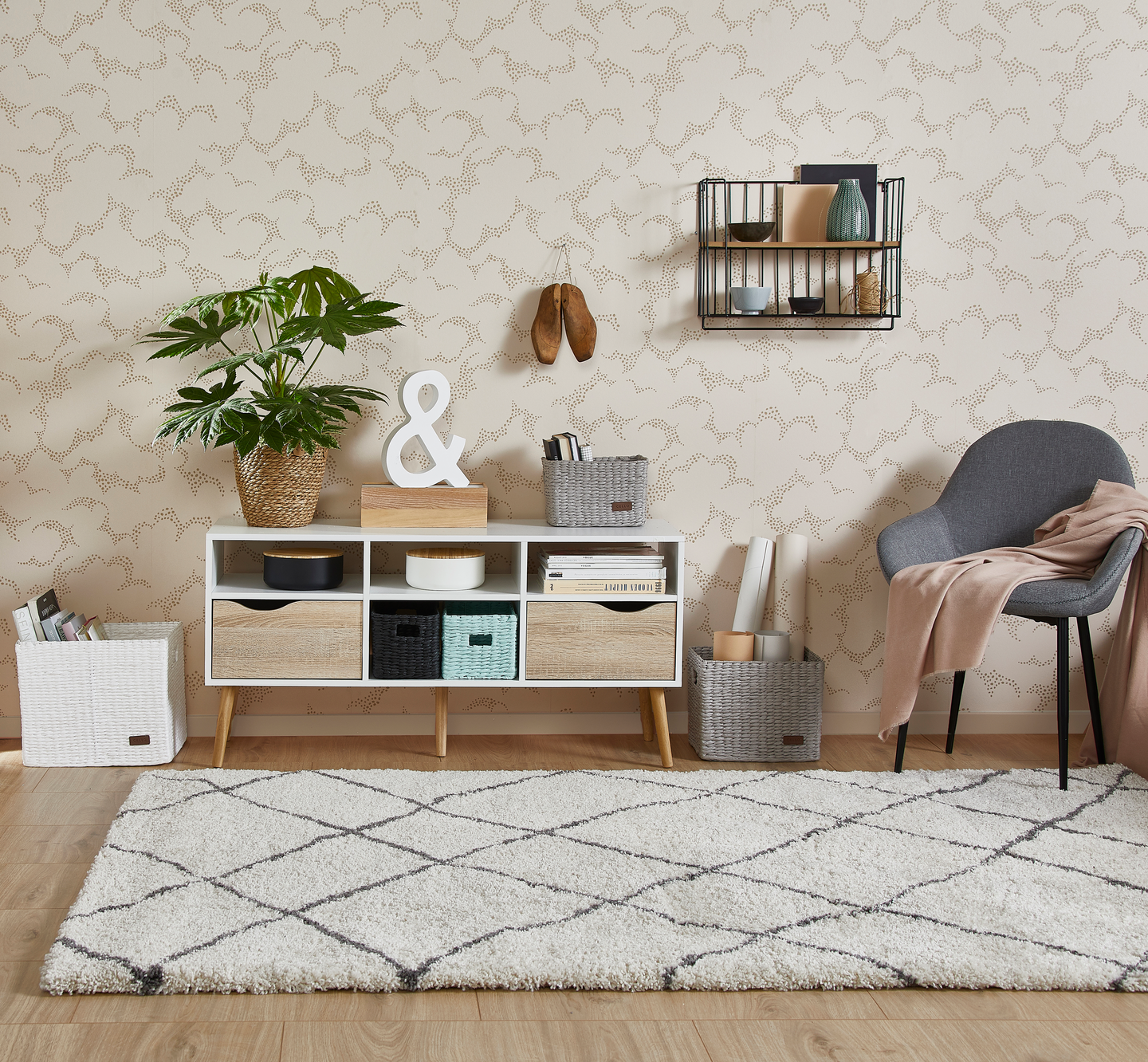 Kori Cello Aamu L valkoinen 37x31x31cm