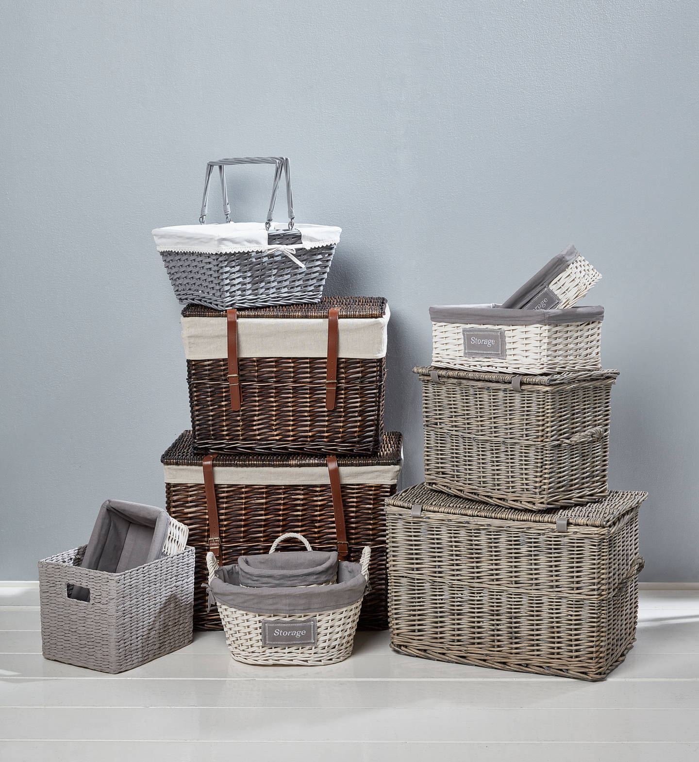 Kori Cello Aamu L harmaa 37x31x31cm