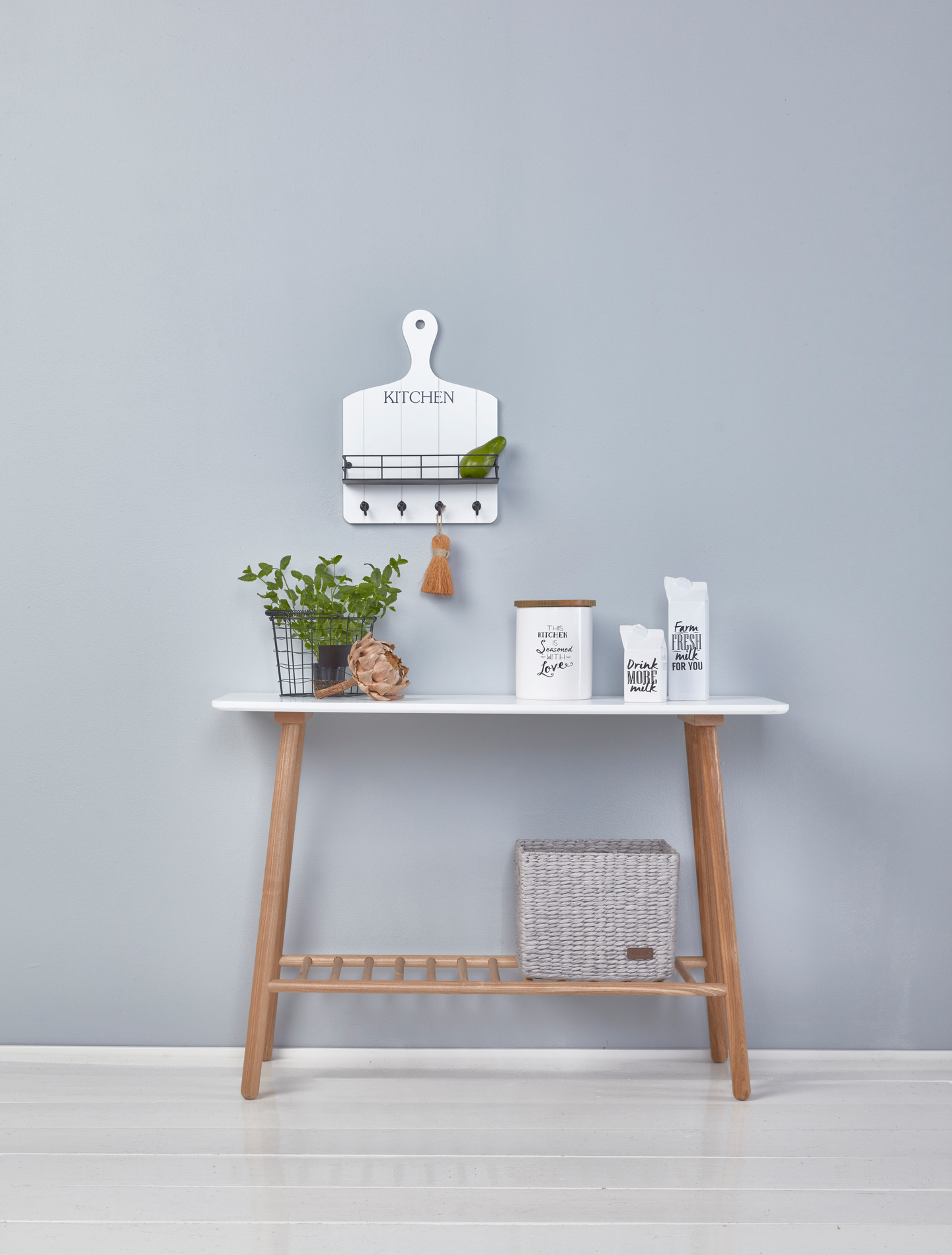 Kori Cello Aamu M harmaa 31x25x25cm