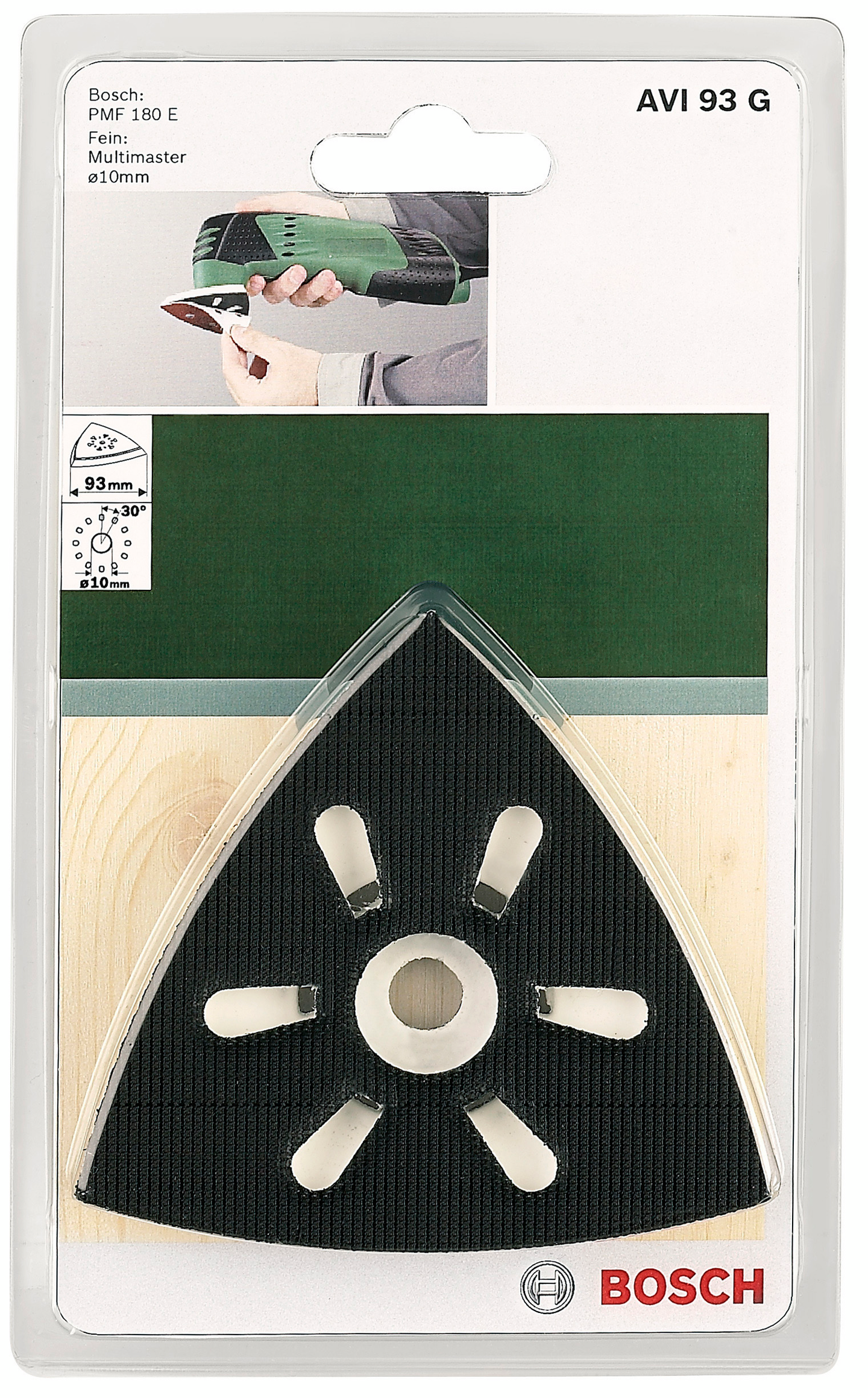 Hiomalevy Bosch Delta avi 93 G GOP/PMF Starlock