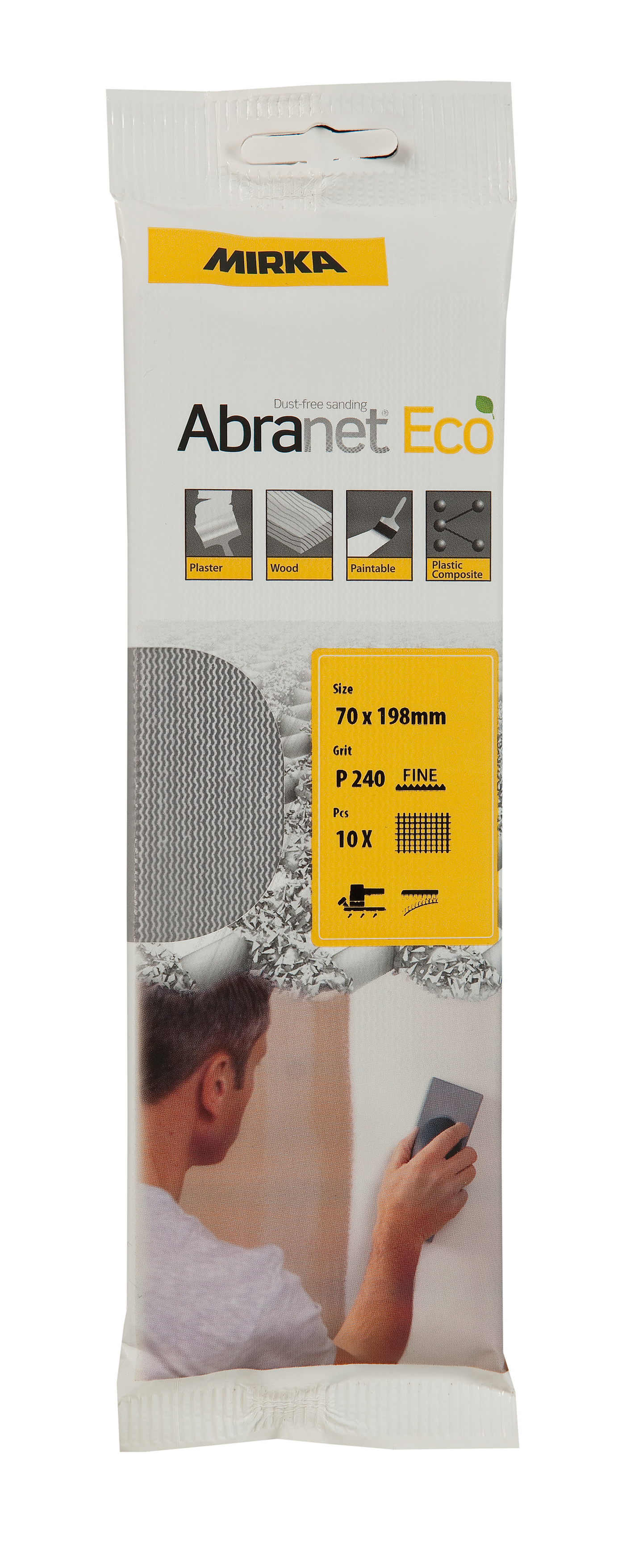 ABRANET MIRKA 70X198MM GRIP P80, 10/