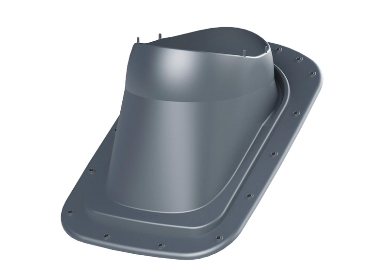 Läpivienti VILPE 2K Classic vino harmaa