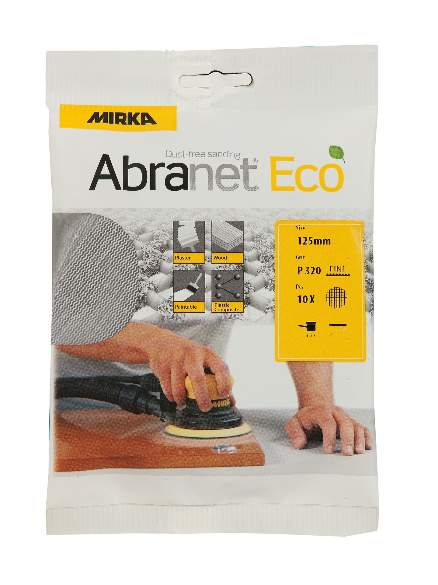 Hiomaverkko Mirka Abranet 125mm 80 10kpl