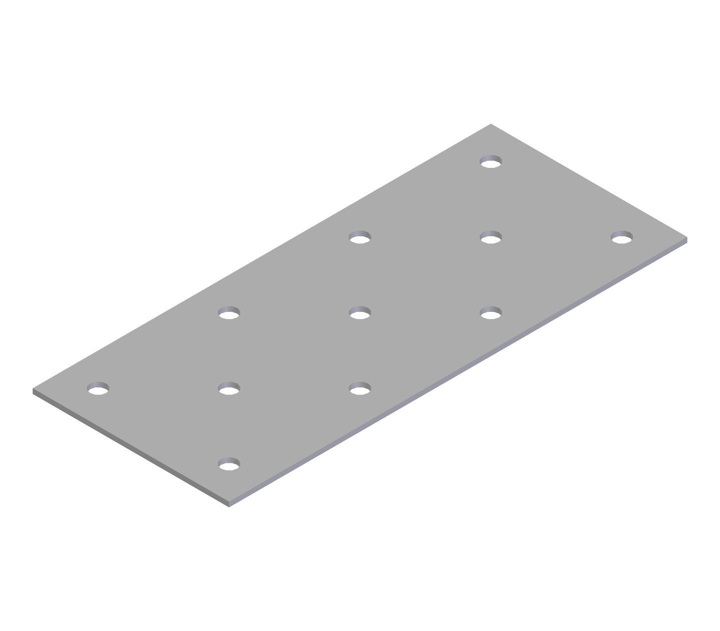 Naulauslevy PROF 100x300x2mm