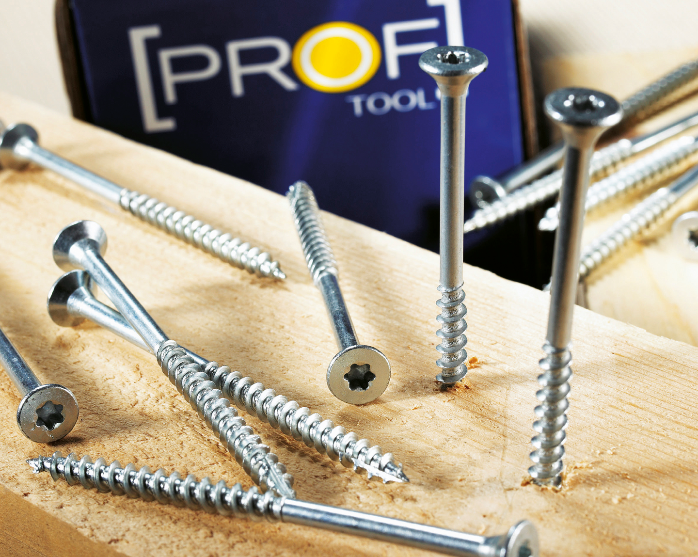 Yleisruuvi PROF uppokanta Zn 6x90 TX30 100 1,17