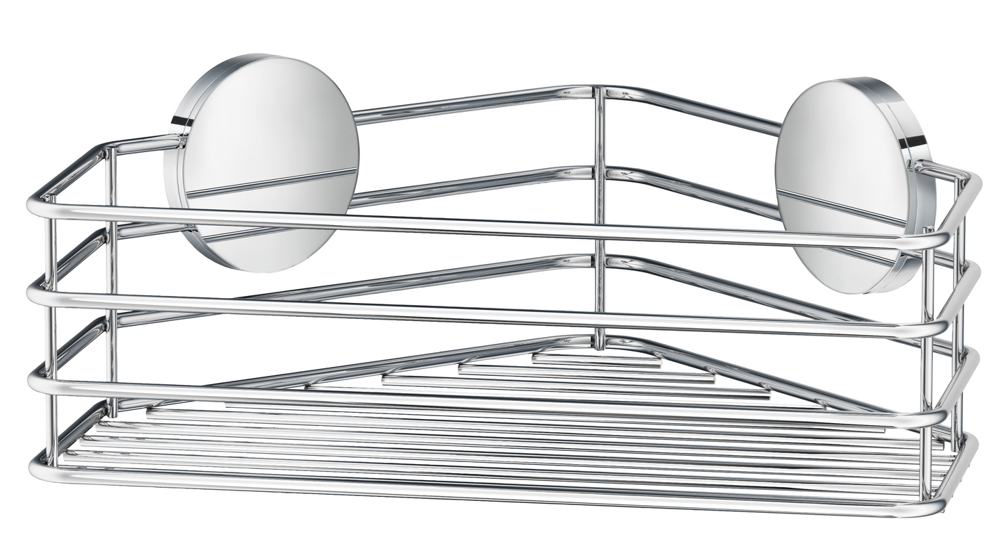 Suihkukori Beslagsboden tarrakiinnitys B1201 kromattu rst kulmakori