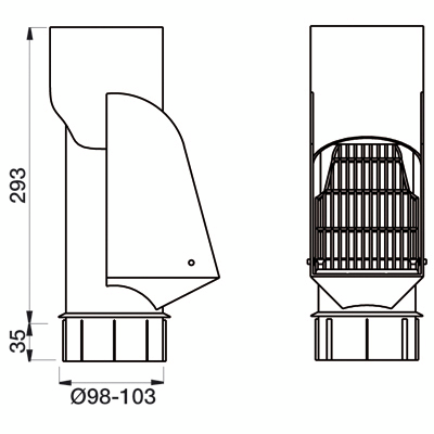 LÖVSIL SJÄLVRENSANDE SLS SVART HD-ETENPLAST