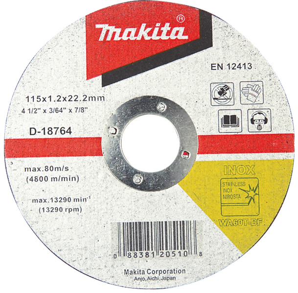 Katkaisulaikka Makita 230x2,0mm rst