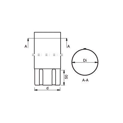 STUPRÖR SRÖR 87 2500MM SILVER KRPT
