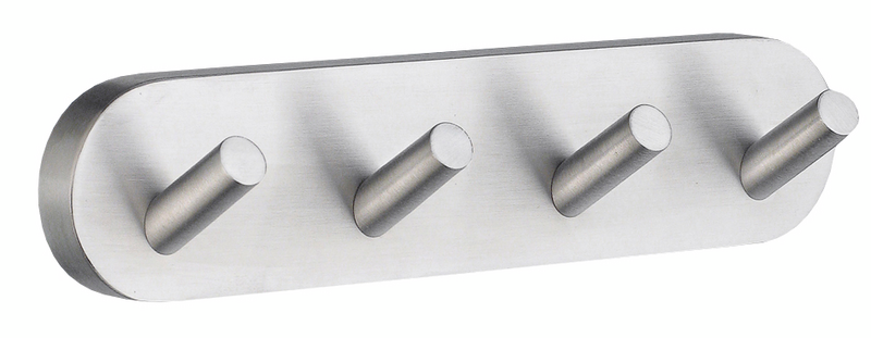 Nelikoukkusarja Smedbo Home mattaharjattu kromi HS359