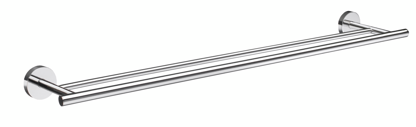 Kaksoispyyhetanko Smedbo Home kromi HK3364