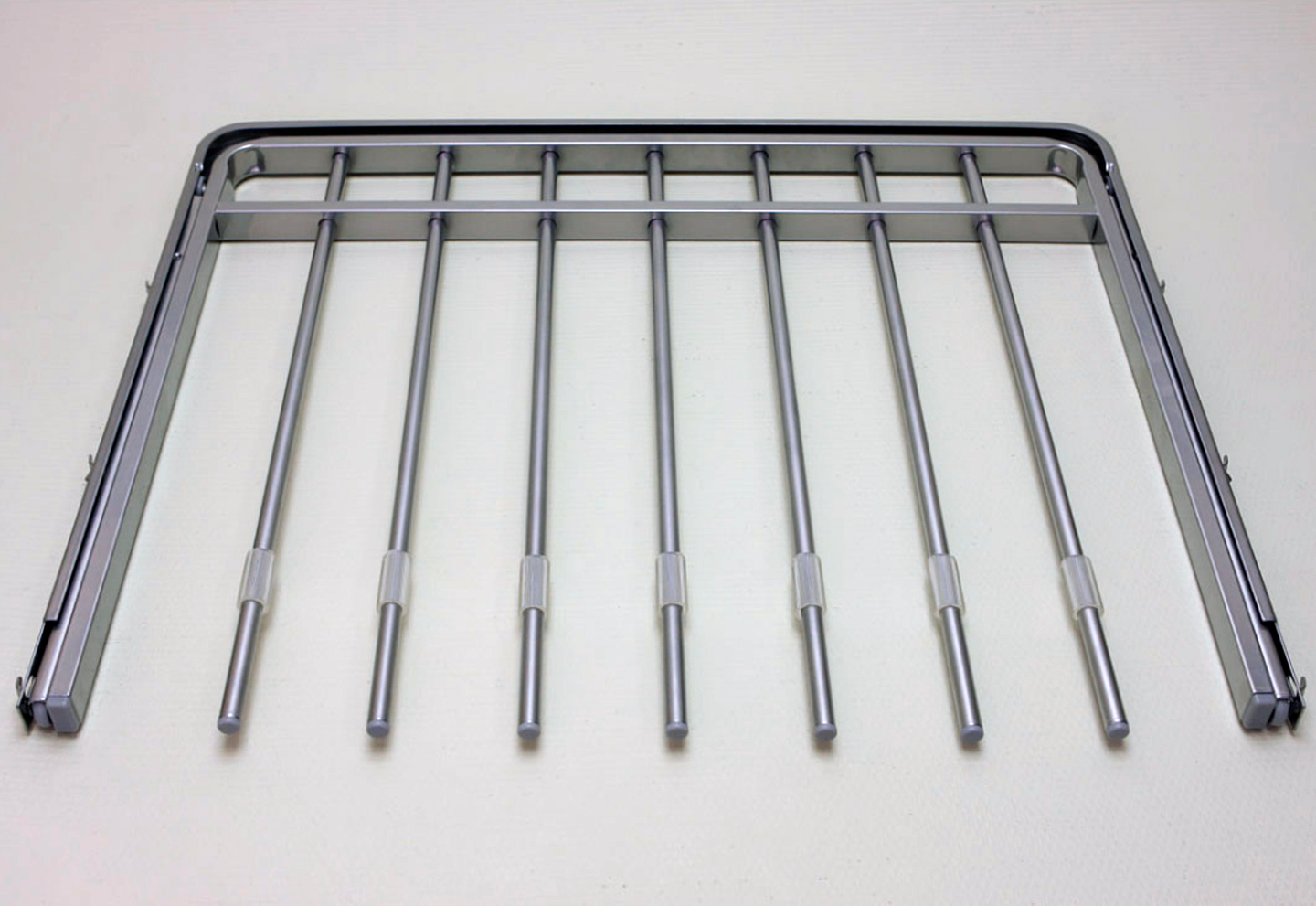 Housuripustin Elfa 45cm platina 264580