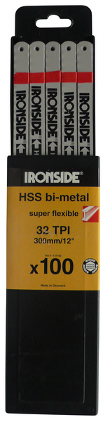 BÅGFILSBLAD 300MM 32TPI IRONSIDE