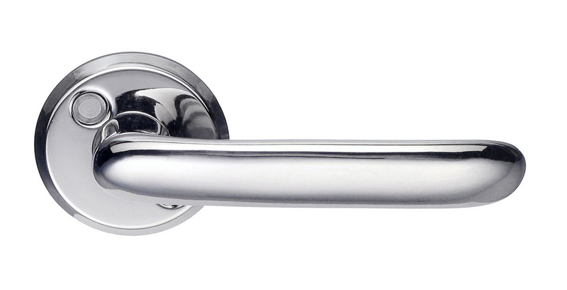 Ulko-Ovenpainike Beslagsboden Design B725 kiiltävä nikkeli