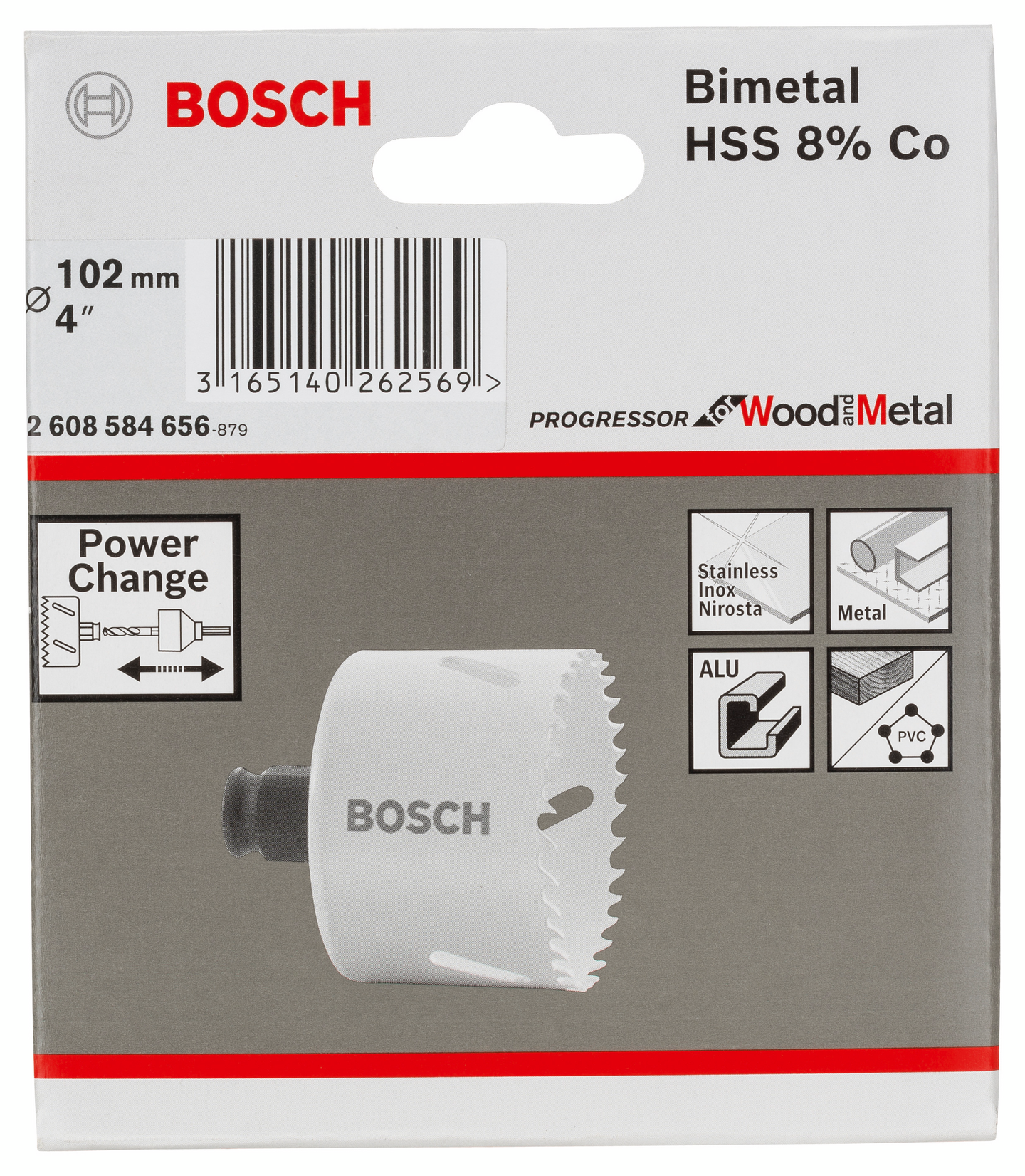 HÅLSÅG BOSCH BI-MET POW-CH 102MM