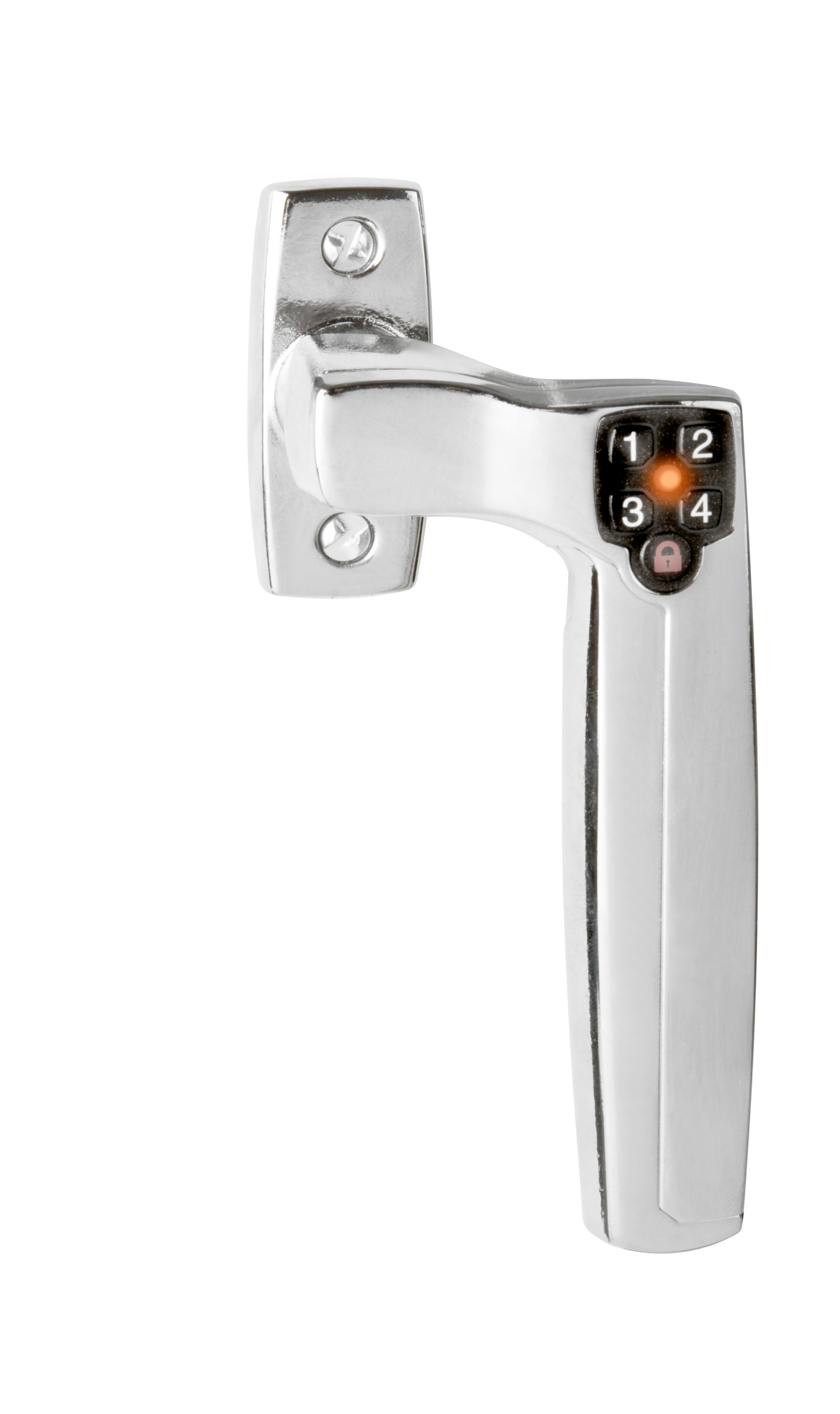 Dörrhandtag med kod Innerdörr Assa Abloy 7810 Höger Blankkrom KRauta