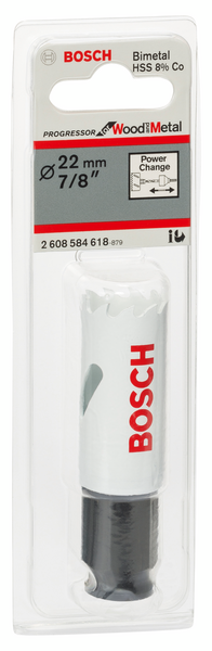 Reikäsaha Bosch 22mm Click HSS bimetalli