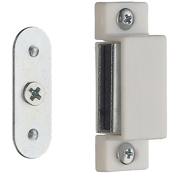 Magneettilukko Beslagsboden B301 valkoinen