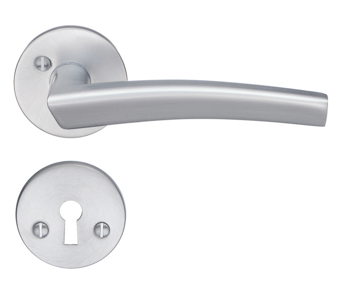 Sisäovenpainike Beslagsboden Spar B290KMNS harjattu kromi