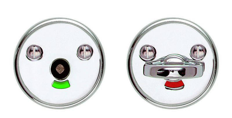 Wc-vääntönuppi Beslagsboden B210K kiiltävä kromi