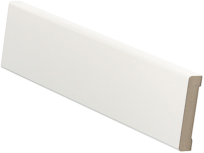 Peitelista 12x58x2200 MDF valkoinen